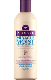 Aussie, Miracle Moist Shampoing pour Cheveux Secs et Abîmés