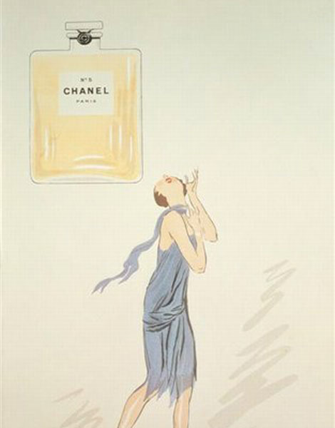 Publicité N°5 de Chanel, 1921