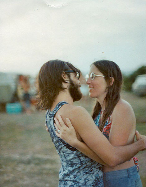 Mariage hippie au Texas, 1973