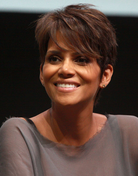  Cheveux longs à courts : Halle Berry en 2013