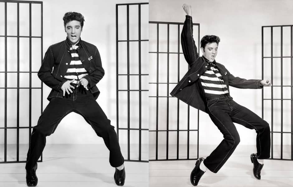 Histoire du Blue jean : Elvis Presley
