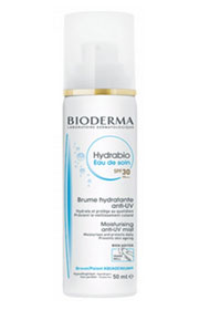 Bioderma, Hydrabio Eau de Soin SPF 30 Brume Hydratante Anti-UV