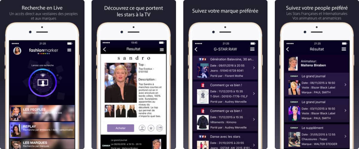 Fashion Marker : best-of applis gratuite Mode Fashion Marker : best-of applis gratuite Mode