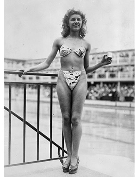 Le premier bikini de l'histoire présenté en 1946