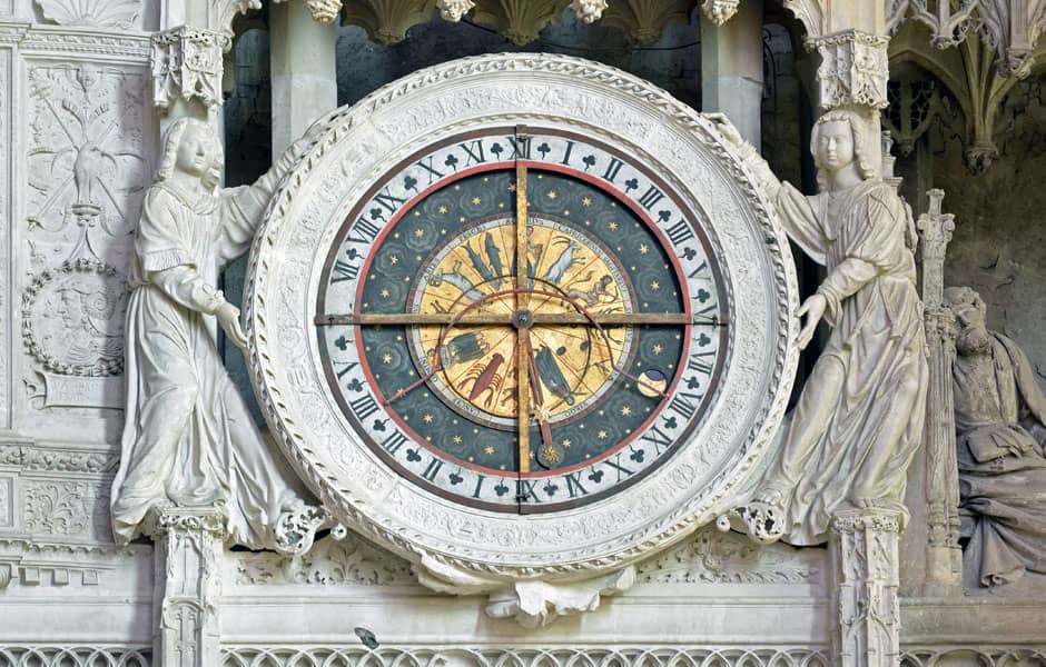 Horloge de la Cathédrale de Chartres, 1528