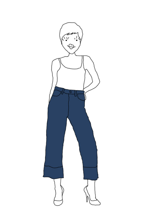 Jean cropped ou 7/8