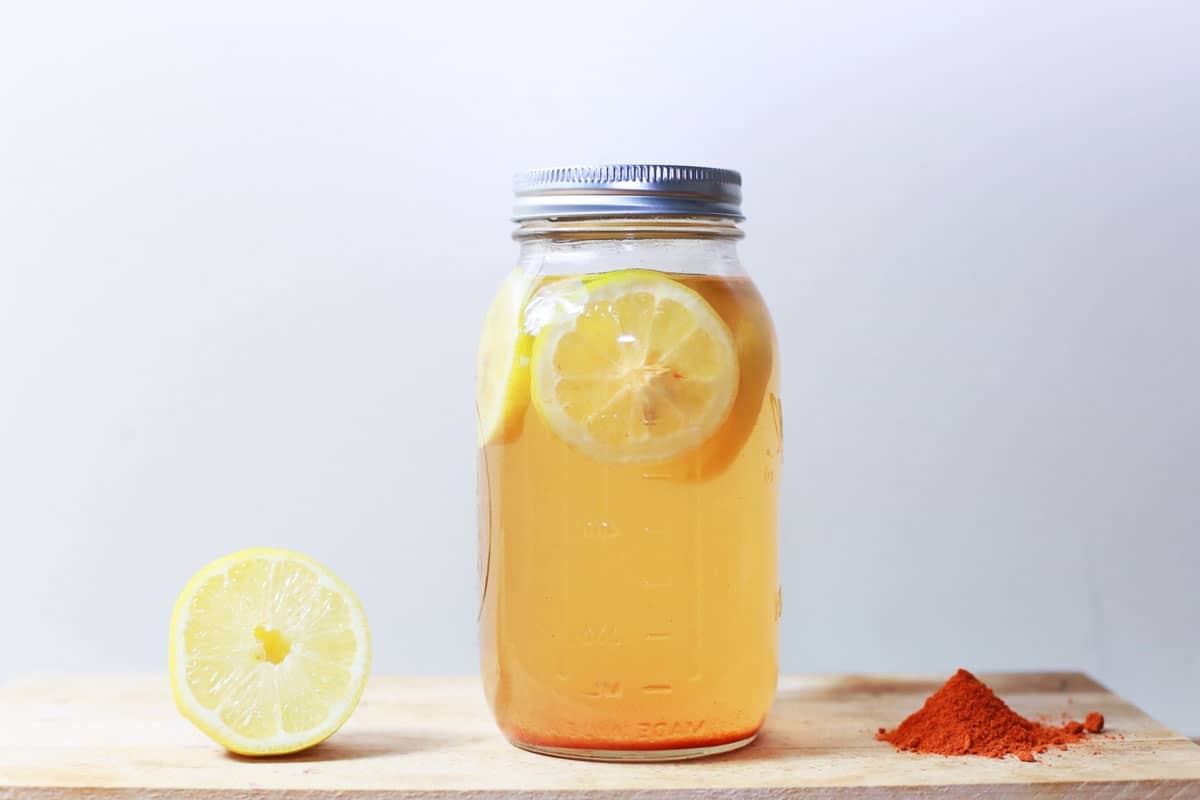 Jus de citron détox et minceur