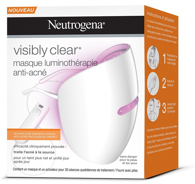 Masque Luminothérapie Visibly Clear, Neutrogena
