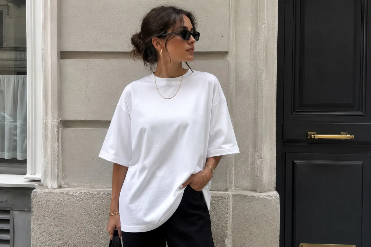 Tee shirt oversize pour femme